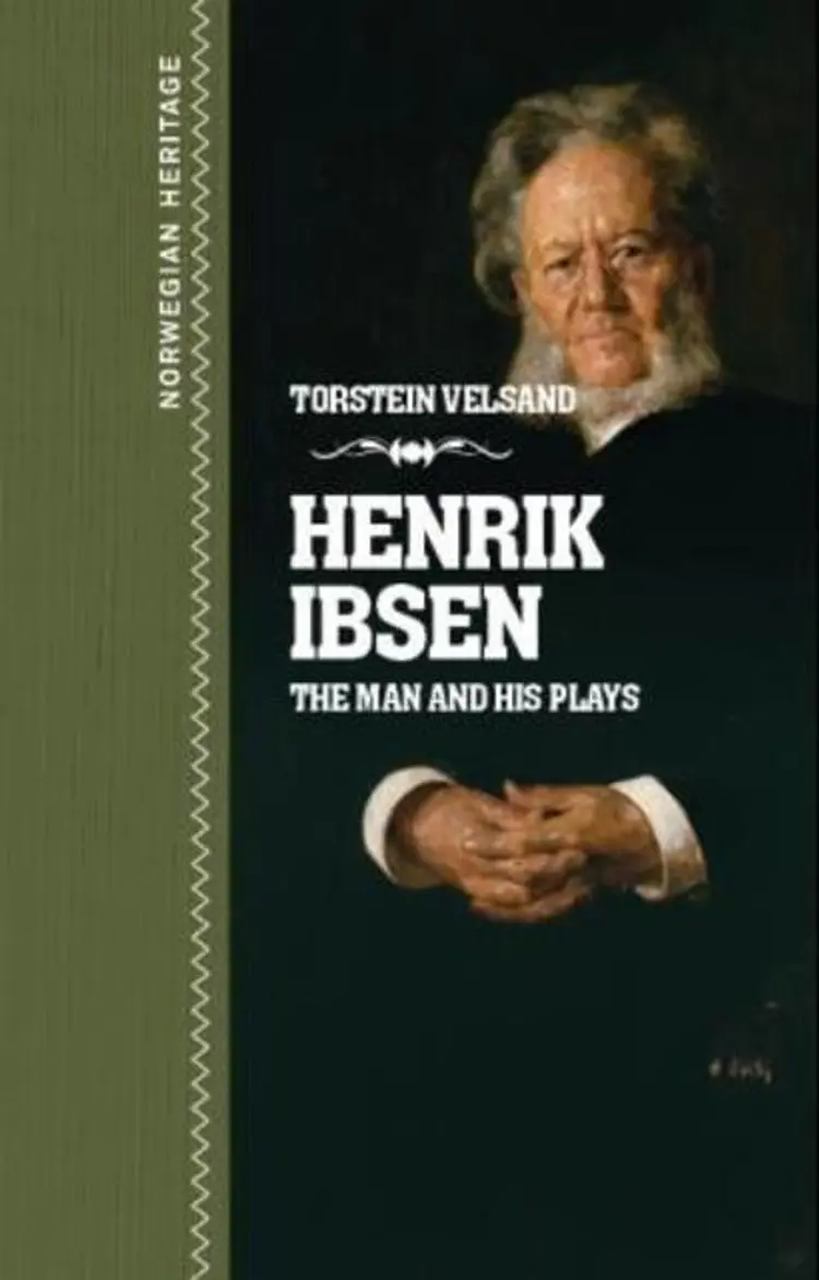 Omslag Henrik Ibsen av Torstein Velsand (Innbundet)