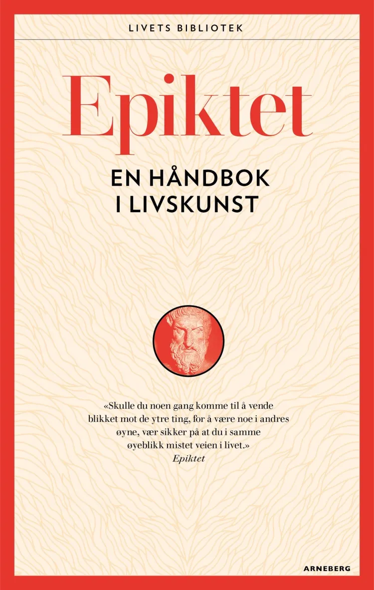 Omslag En håndbok i Livskunst av Epiktet (Heftet)