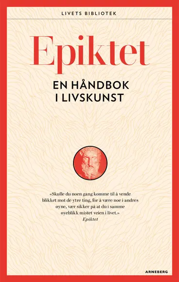 Omslag En håndbok i Livskunst av Epiktet (Heftet)