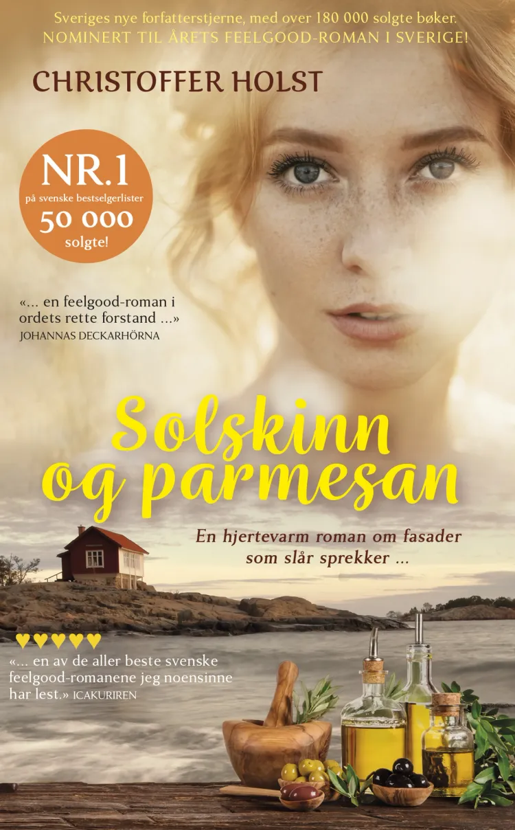 Omslag Solskinn og parmesan av Christoffer Holst (Ebok)