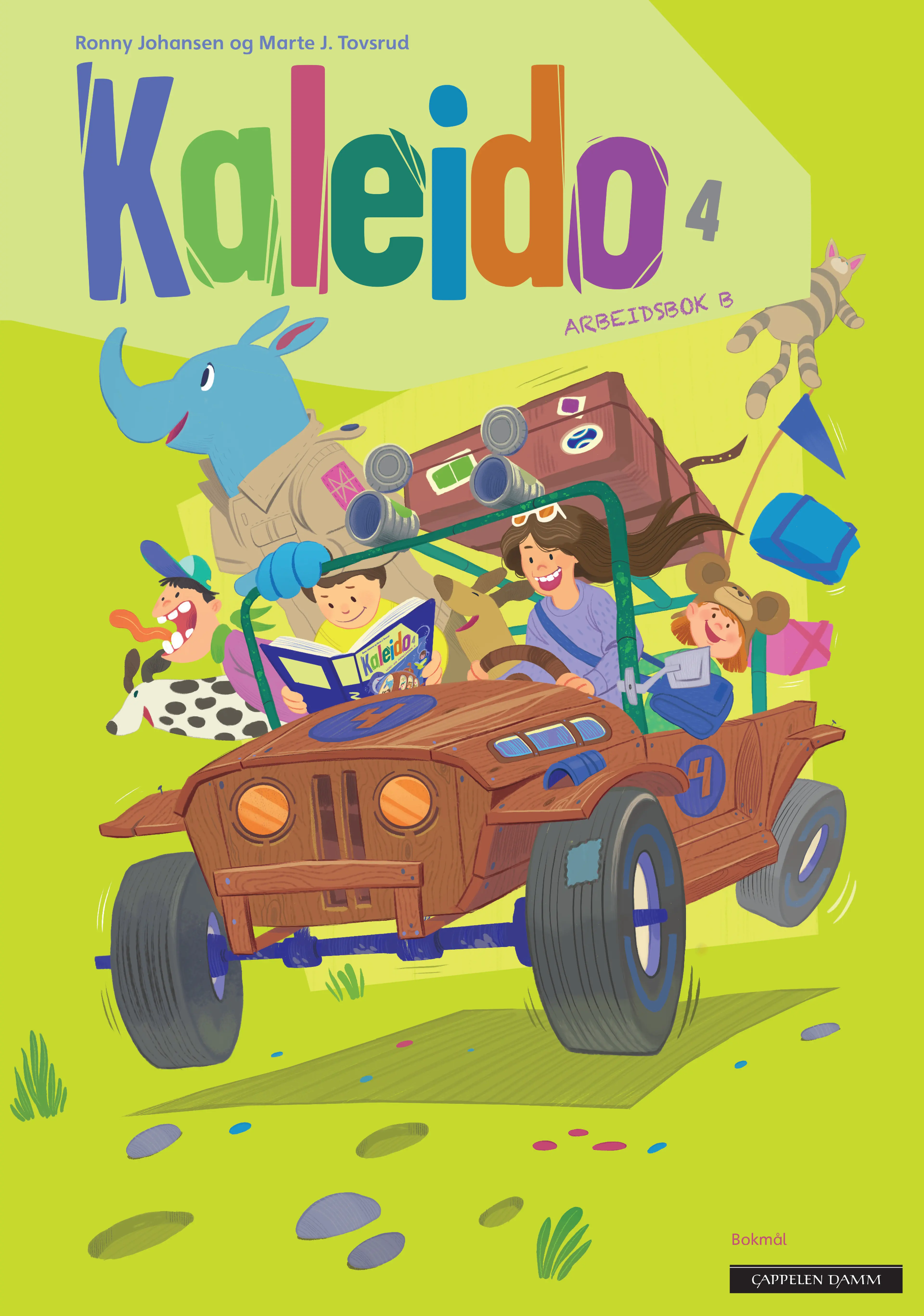 Omslag Kaleido 4 Arbeidsbok B av Ronny Johansen og Marte Jørgensen Tovsrud (Heftet)