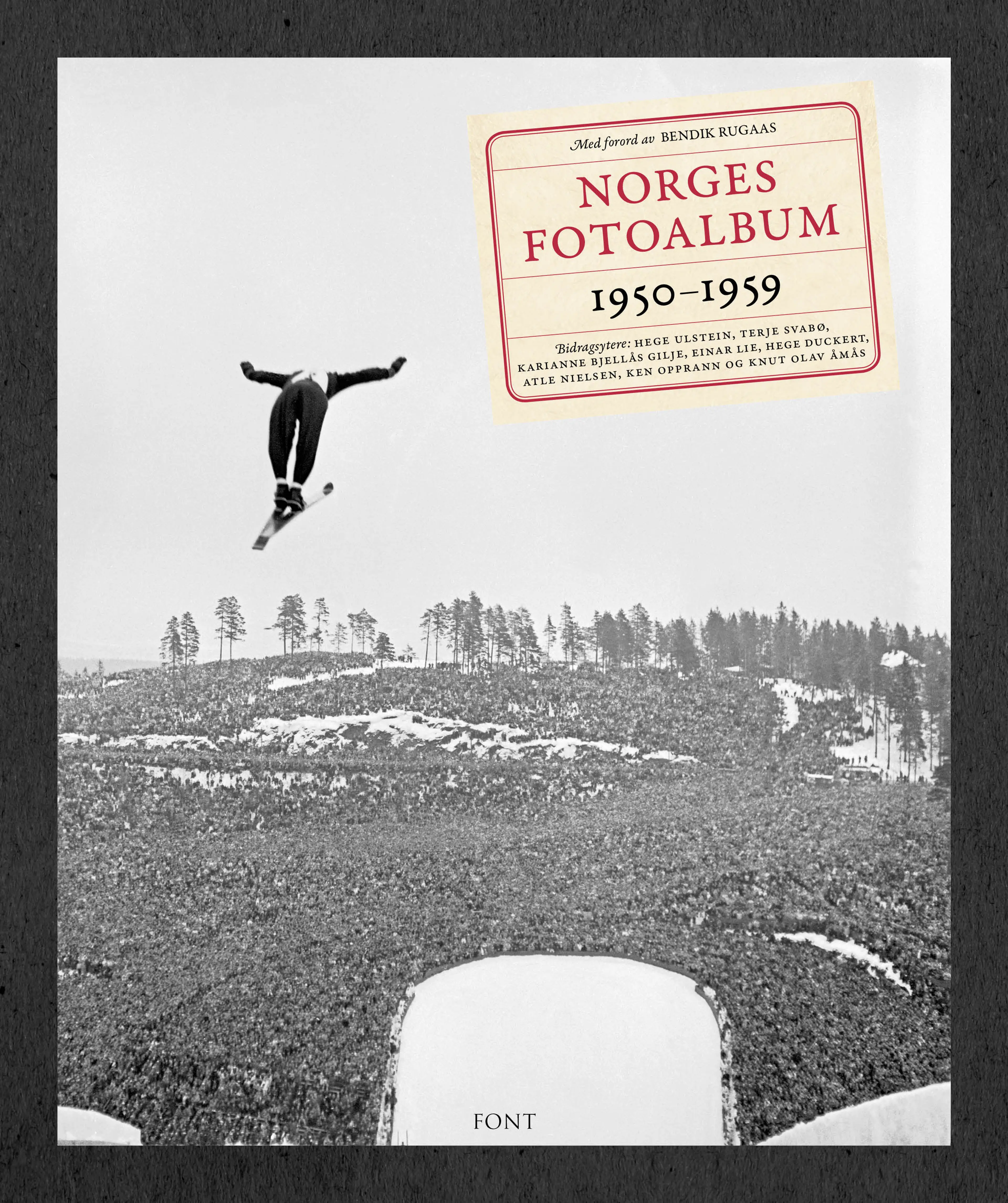 Omslag Norges fotoalbum 1950-1959 (Innbundet)
