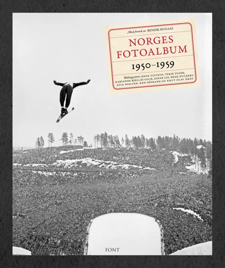 Omslag Norges fotoalbum 1950-1959 (Innbundet)