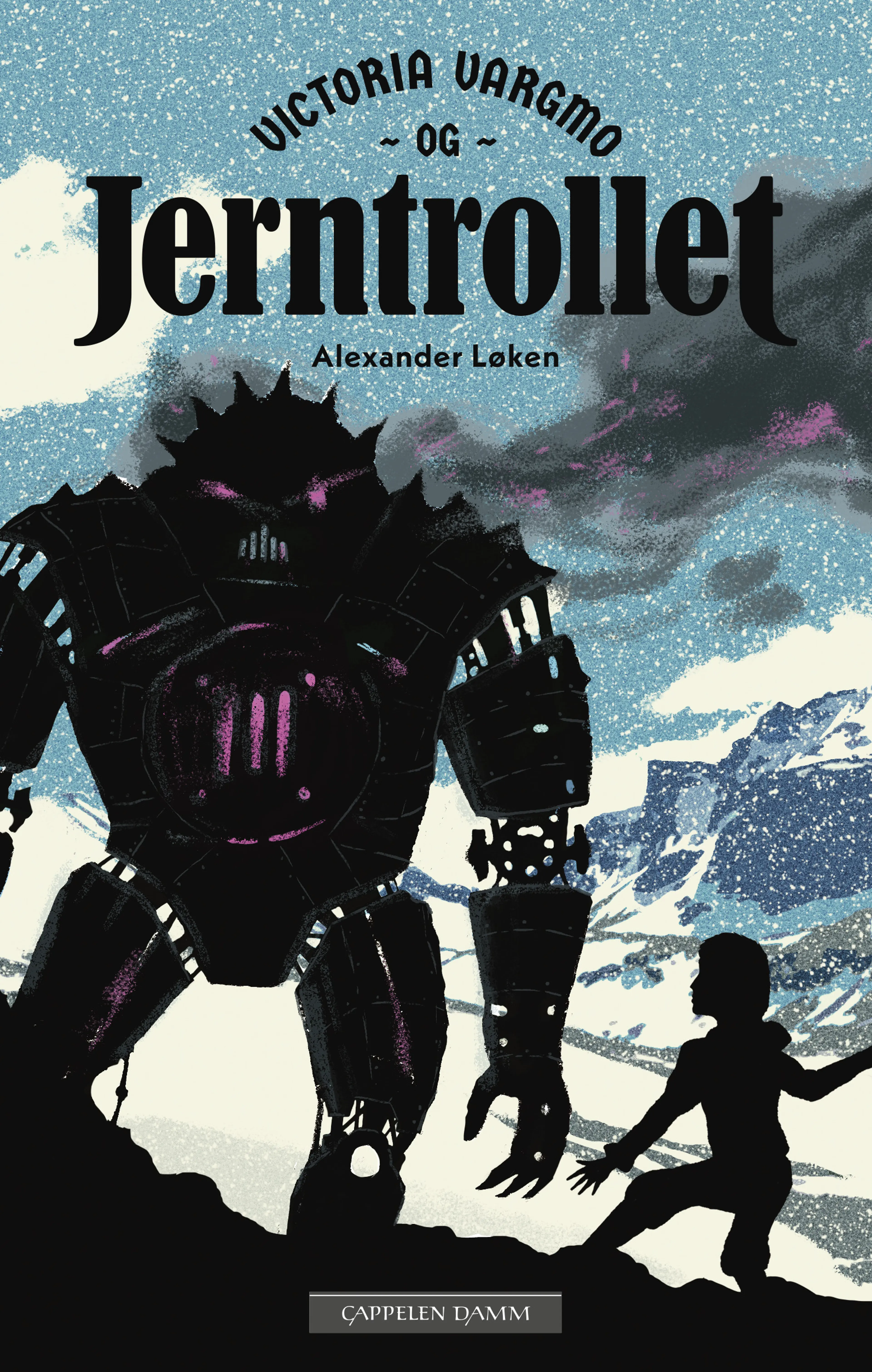 Omslag Victoria Vargmo og jerntrollet av Alexander Løken (Ebok)