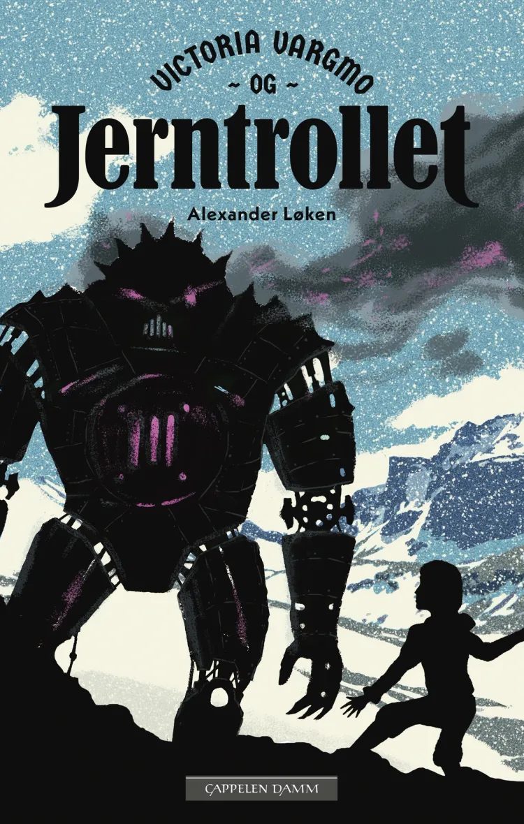 Omslag Victoria Vargmo og jerntrollet av Alexander Løken (Ebok)