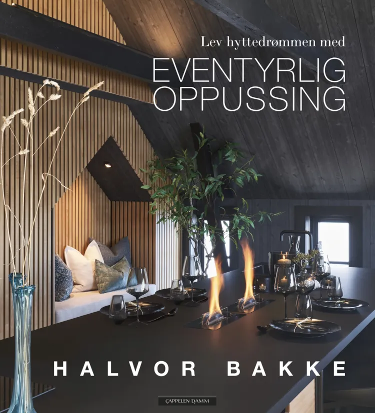 Omslag Lev hyttedrømmen med Eventyrlig oppussing av Halvor Bakke (Innbundet)