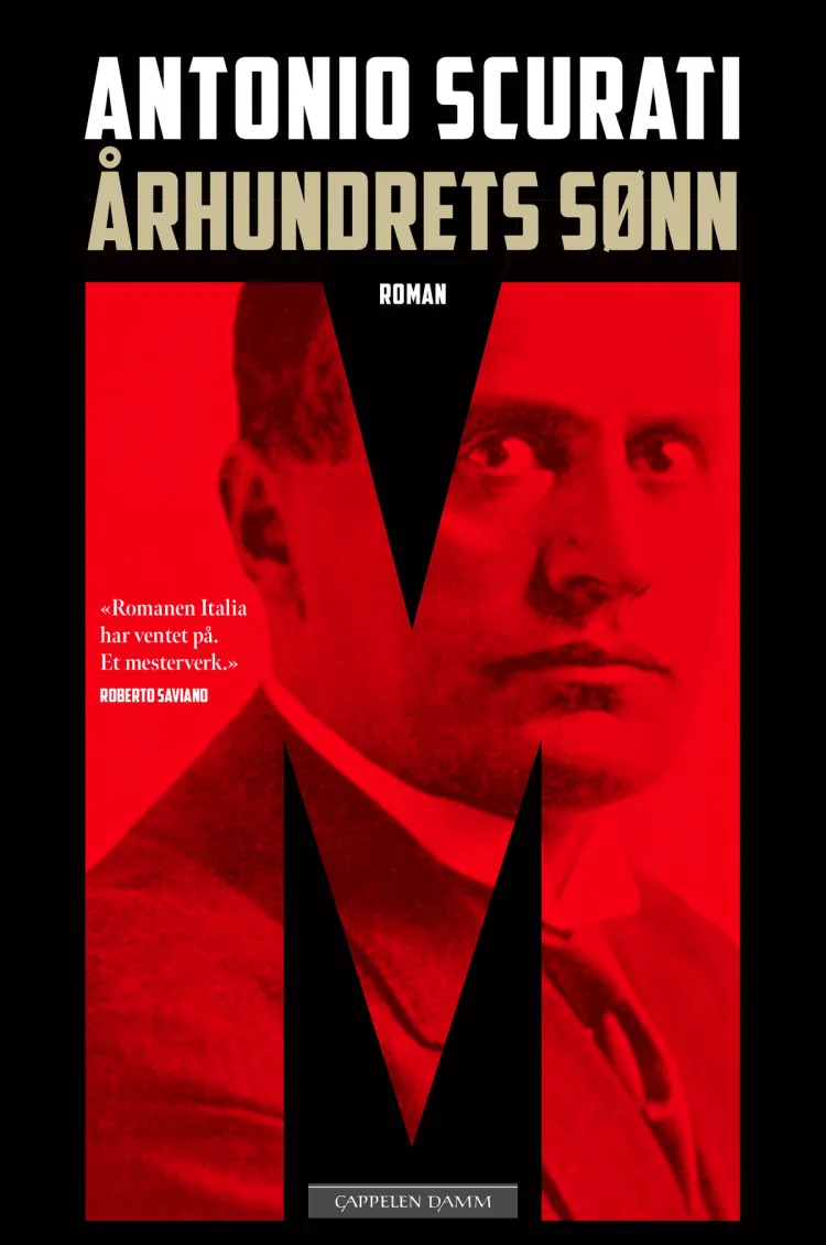 Omslag M Århundrets sønn av Antonio Scurati (Ebok)