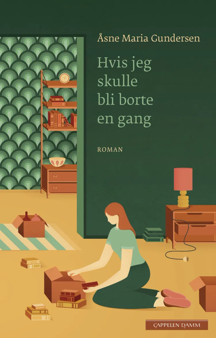 Omslag Hvis jeg skulle bli borte en gang av Åsne Maria Gundersen (Innbundet)