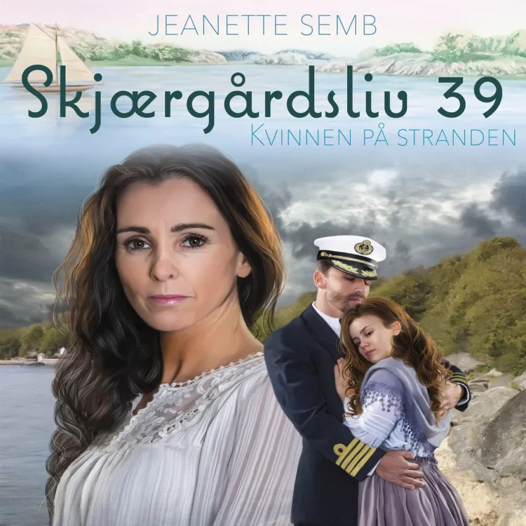 Omslag Kvinnen på stranden av Jeanette Semb (Lydbok)