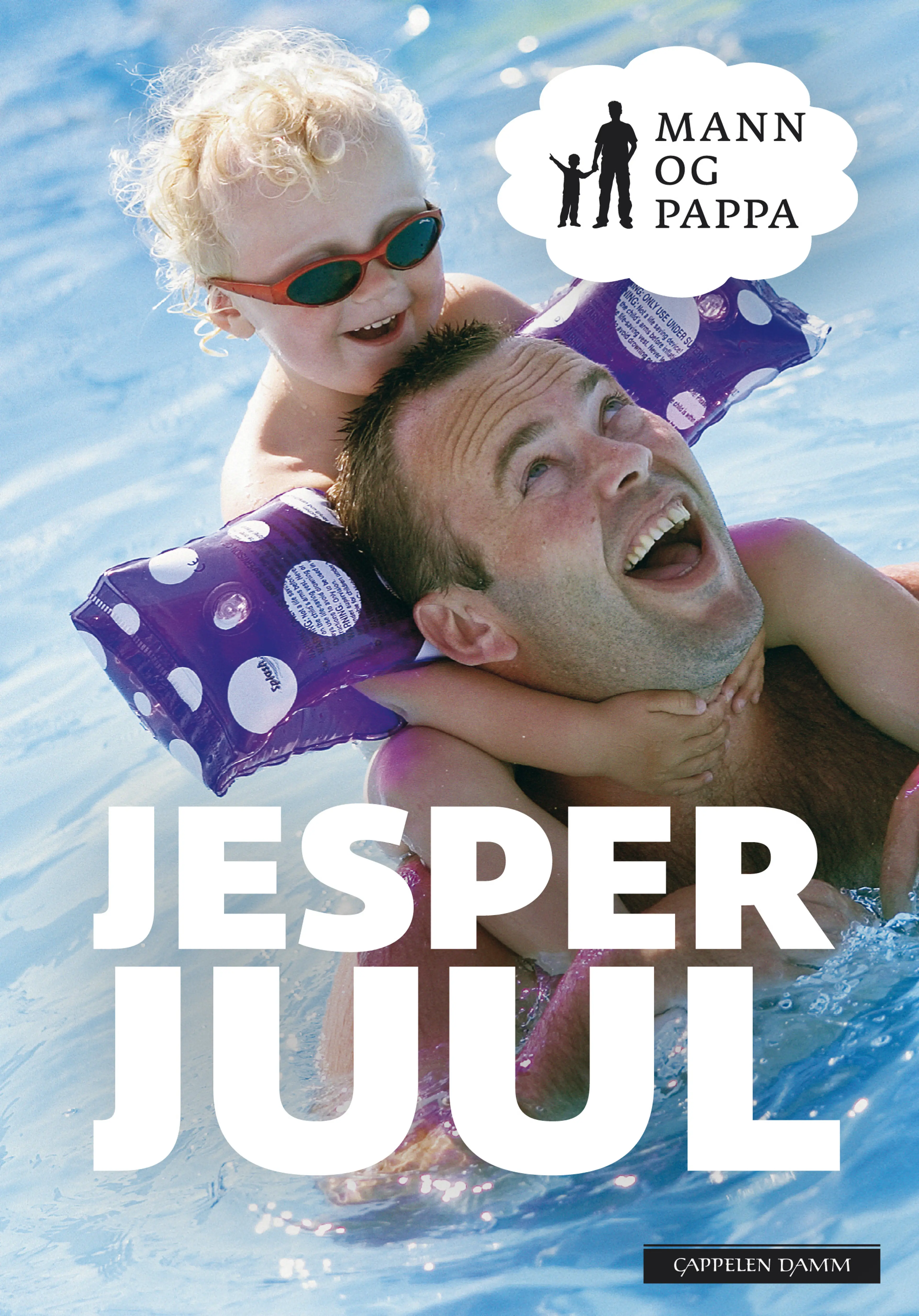 Omslag Mann og pappa av Jesper Juul (Innbundet)