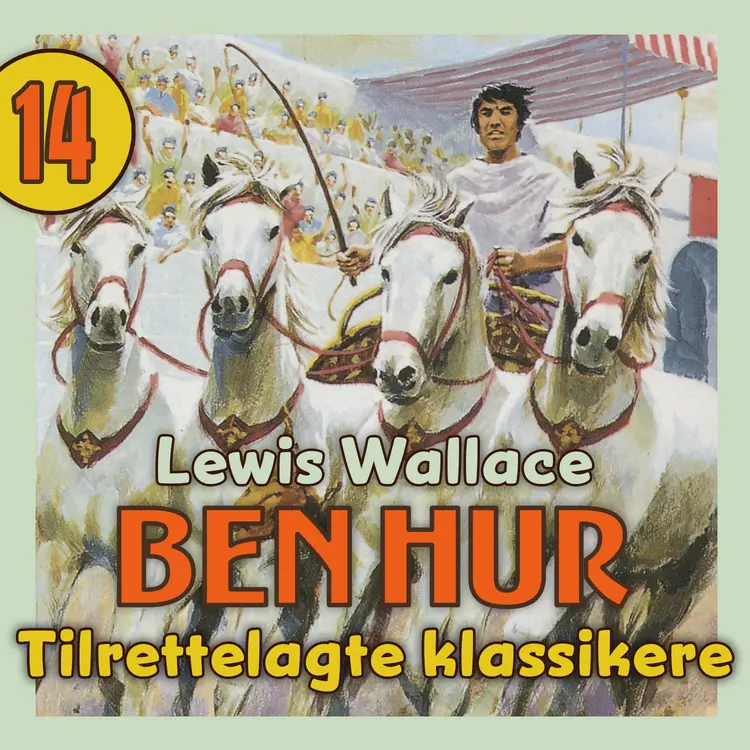 Omslag Ben Hur av Lewis Wallace (Lydbok)
