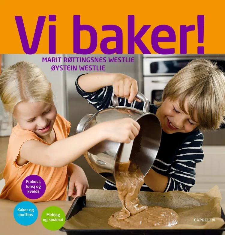 Omslag Vi baker! av Marit Røttingsnes Westlie (Ukjent)