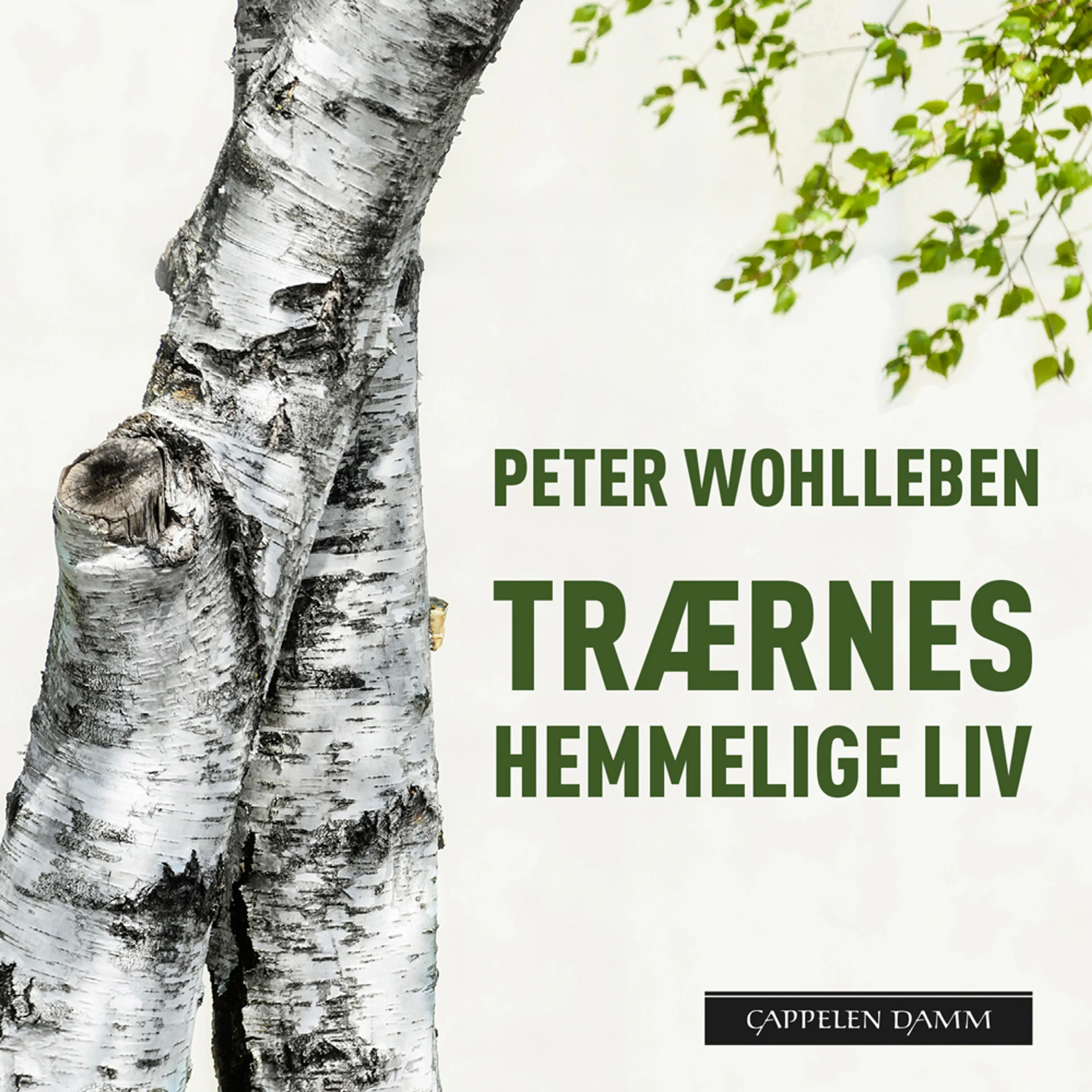 Omslag Trærnes hemmelige liv av Peter Wohlleben (Lydbok)