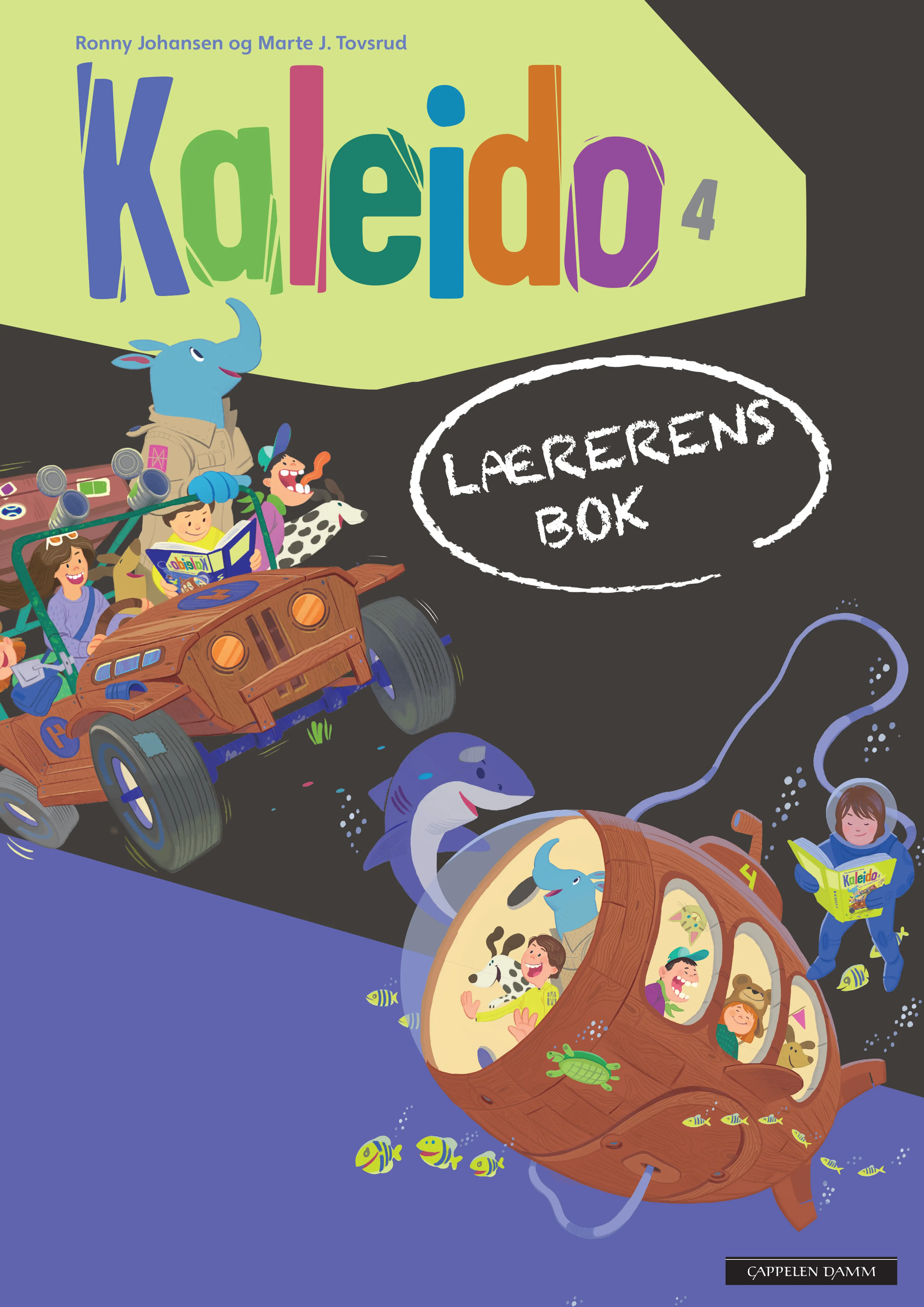 Omslag Kaleido 4 Lærerens bok av Ronny Johansen og Marte Jørgensen Tovsrud (Ukjent)