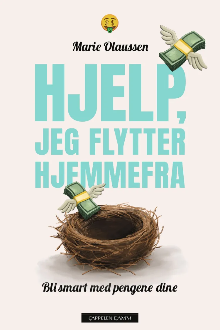 Omslag Hjelp, jeg flytter hjemmefra! av Marie Olaussen (Heftet)