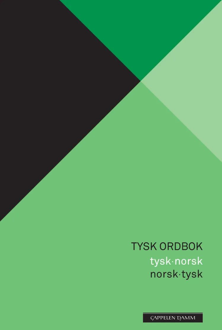 Omslag Tysk ordbok av Helge Parnemann og Herbert Svenkerud (Innbundet)