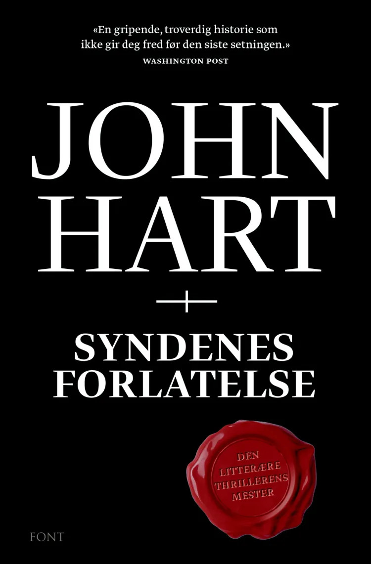 Omslag Syndenes forlatelse av John Hart (Innbundet)