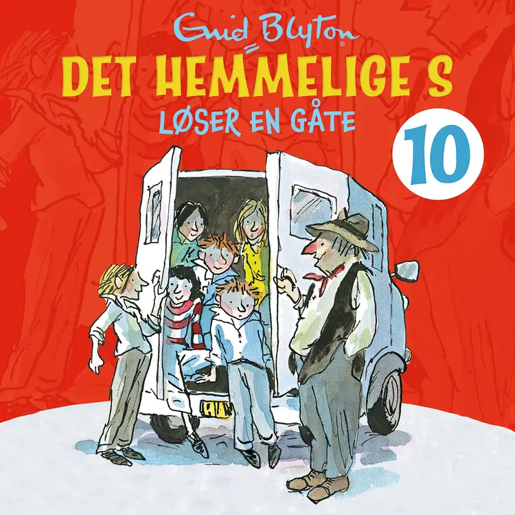 Omslag Det hemmelige S løser en gåte av Enid Blyton (Lydbok)