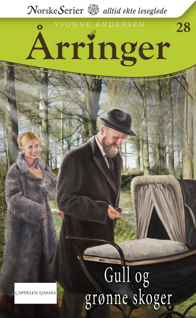 Omslag Gull og grønne skoger av Yvonne Andersen (Ebok)
