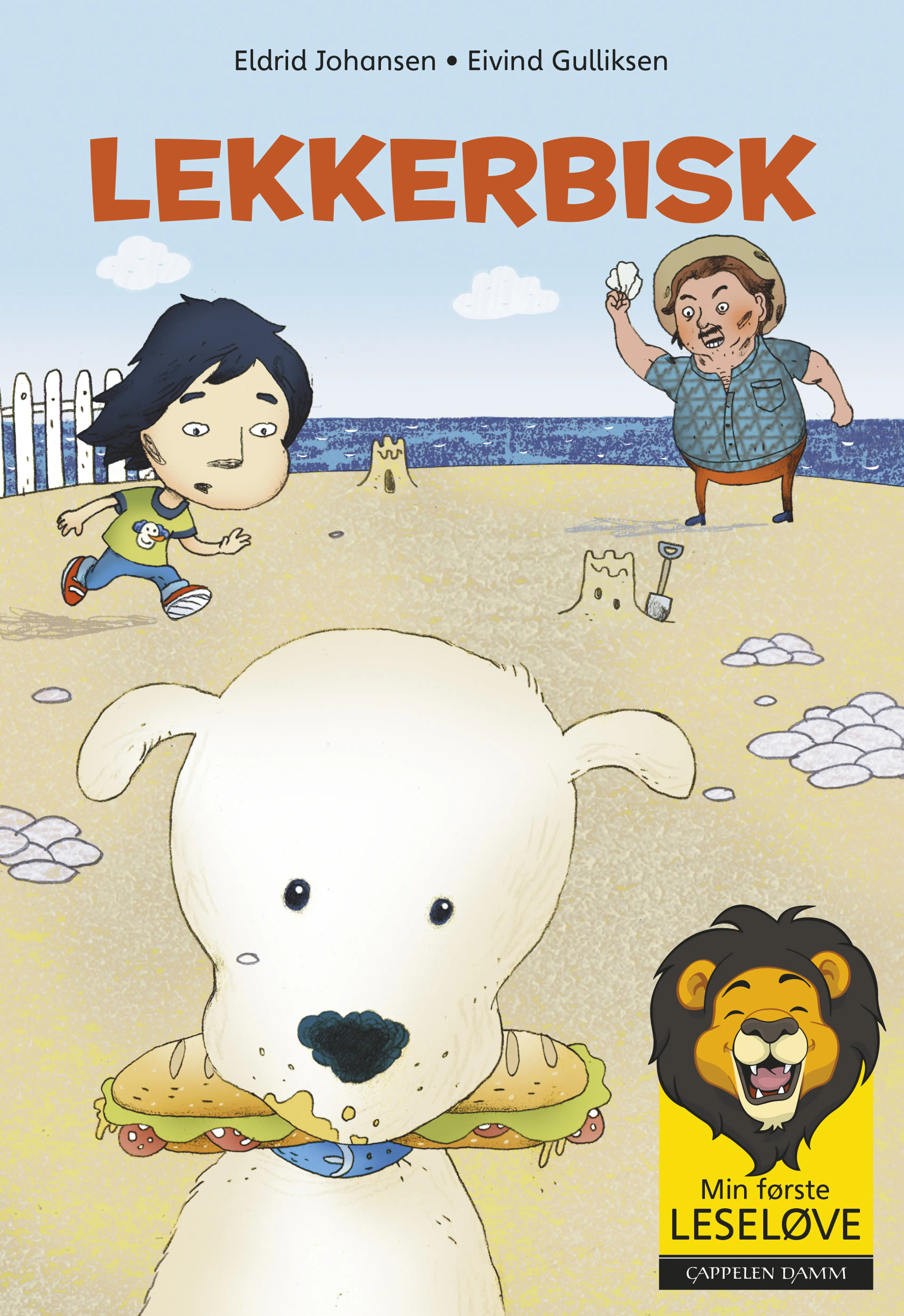 Omslag Min første leseløve - Lekkerbisk av Eldrid Johansen (Innbundet)