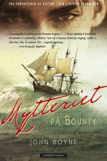Omslag Mytteriet på Bounty av John Boyne (Innbundet)