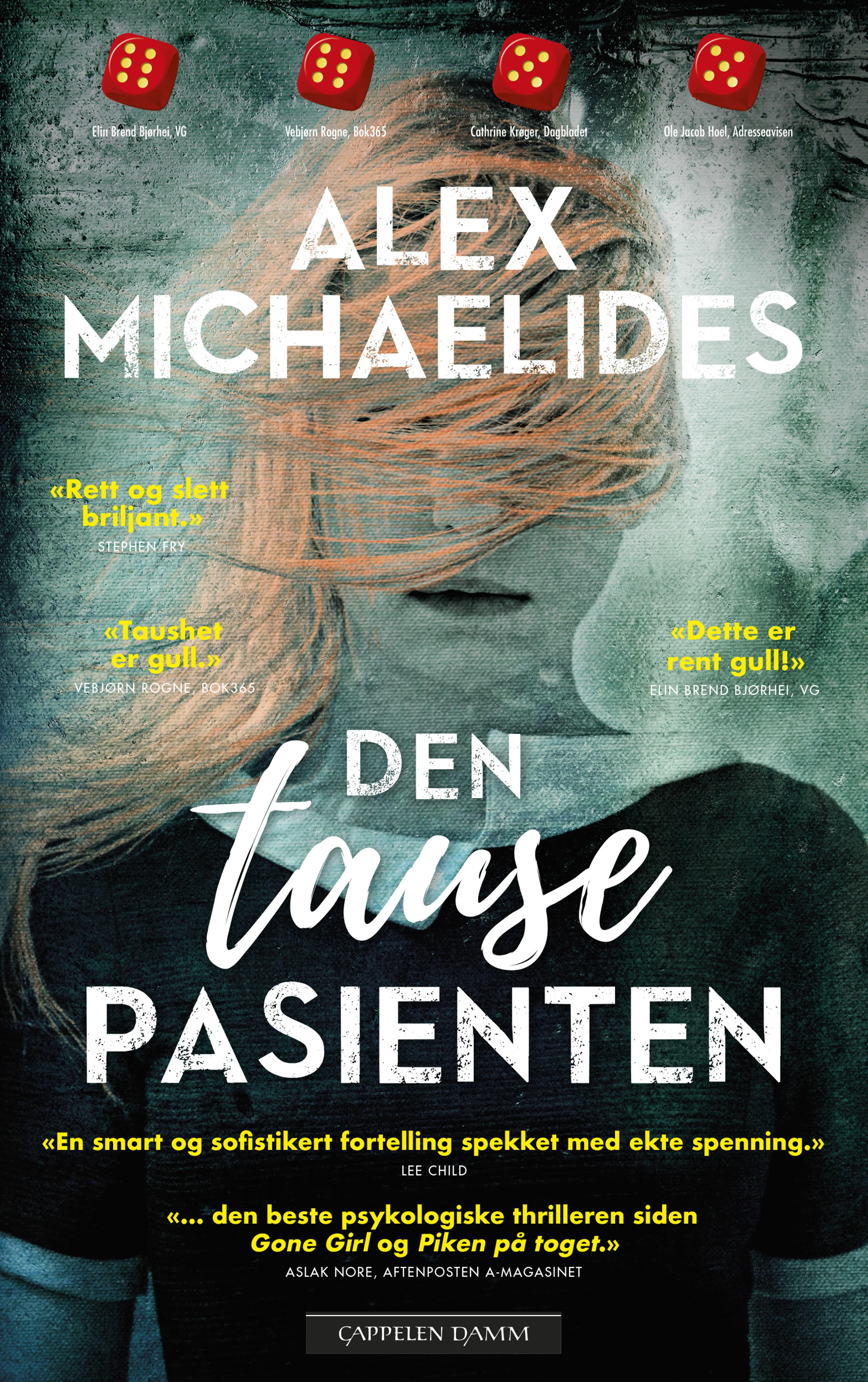 Omslag Den tause pasienten av Alex Michaelides (Innbundet)