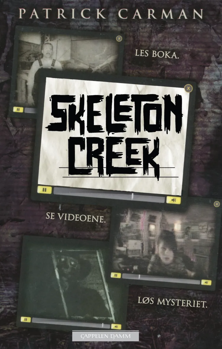 Omslag Skeleton Creek av Patrick Carman (Innbundet)