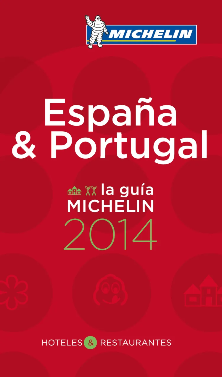 Omslag Spania og Portugal 2014 (MI rød guide) av Michelin (Heftet)