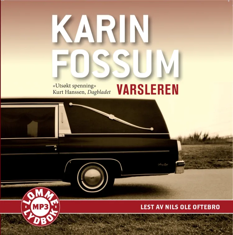 Omslag Varsleren av Karin Fossum (CD)