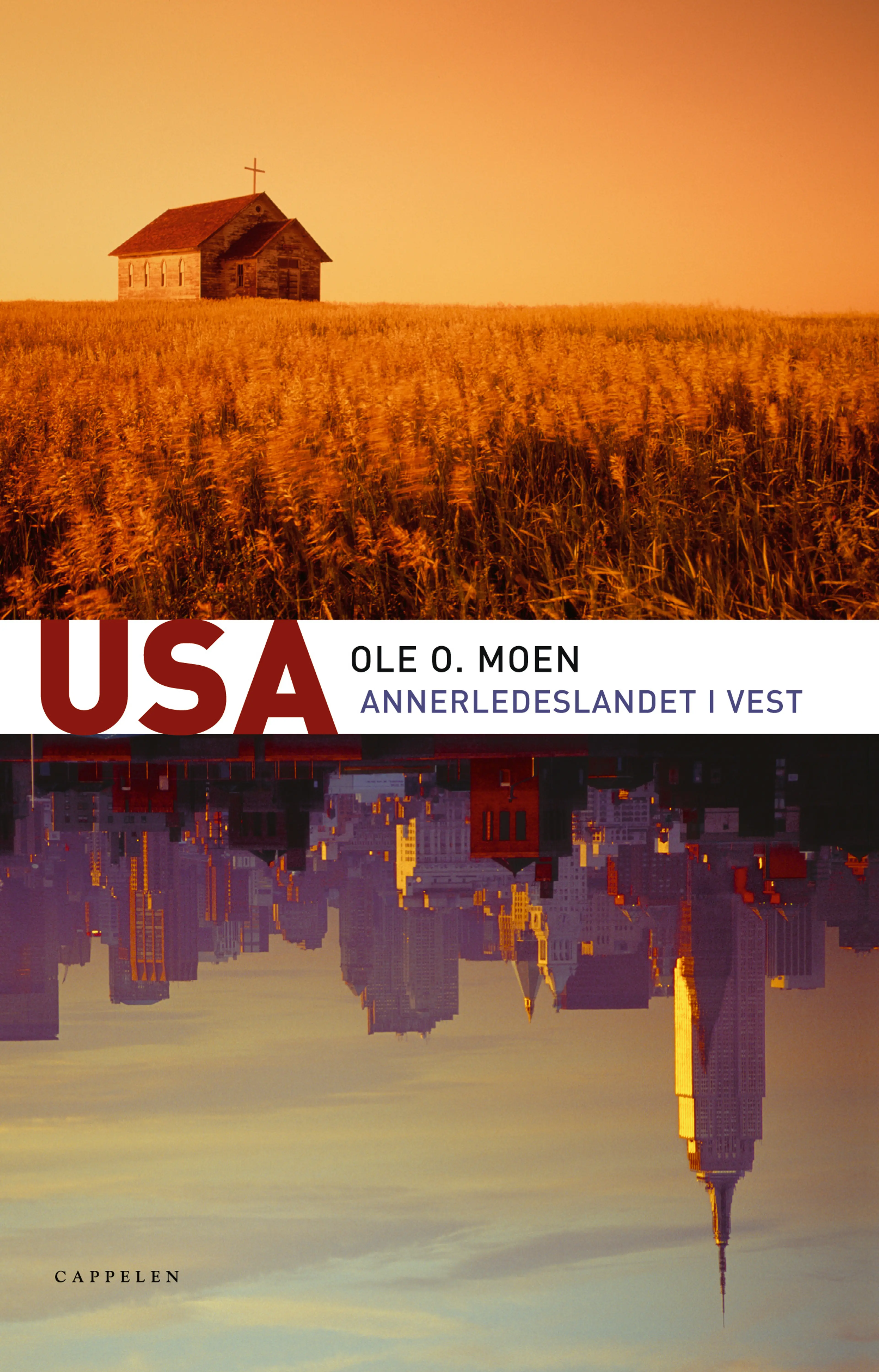 Omslag USA av Ole O. Moen (Innbundet)