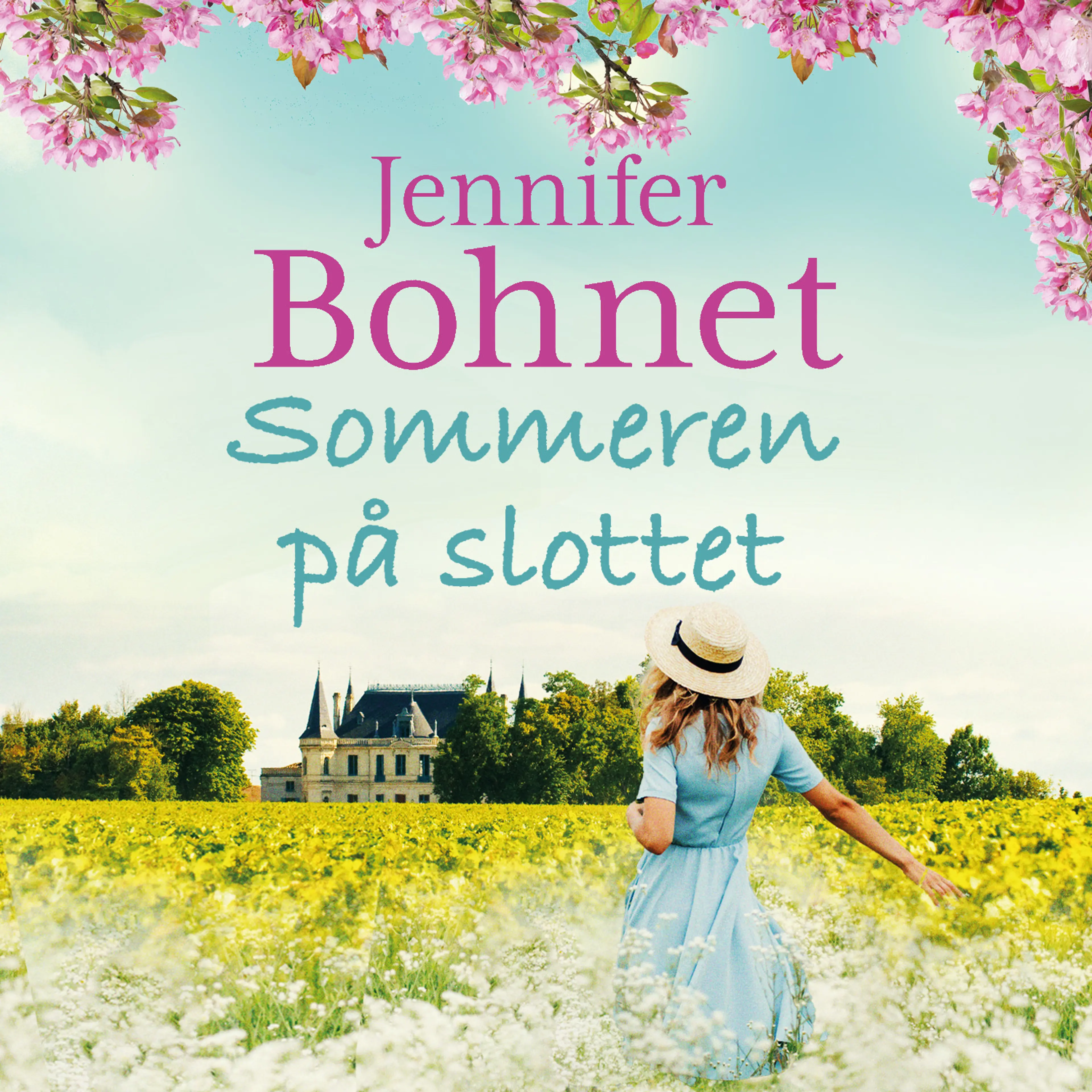 Omslag Sommeren på slottet av Jennifer Bohnet (Lydbok)