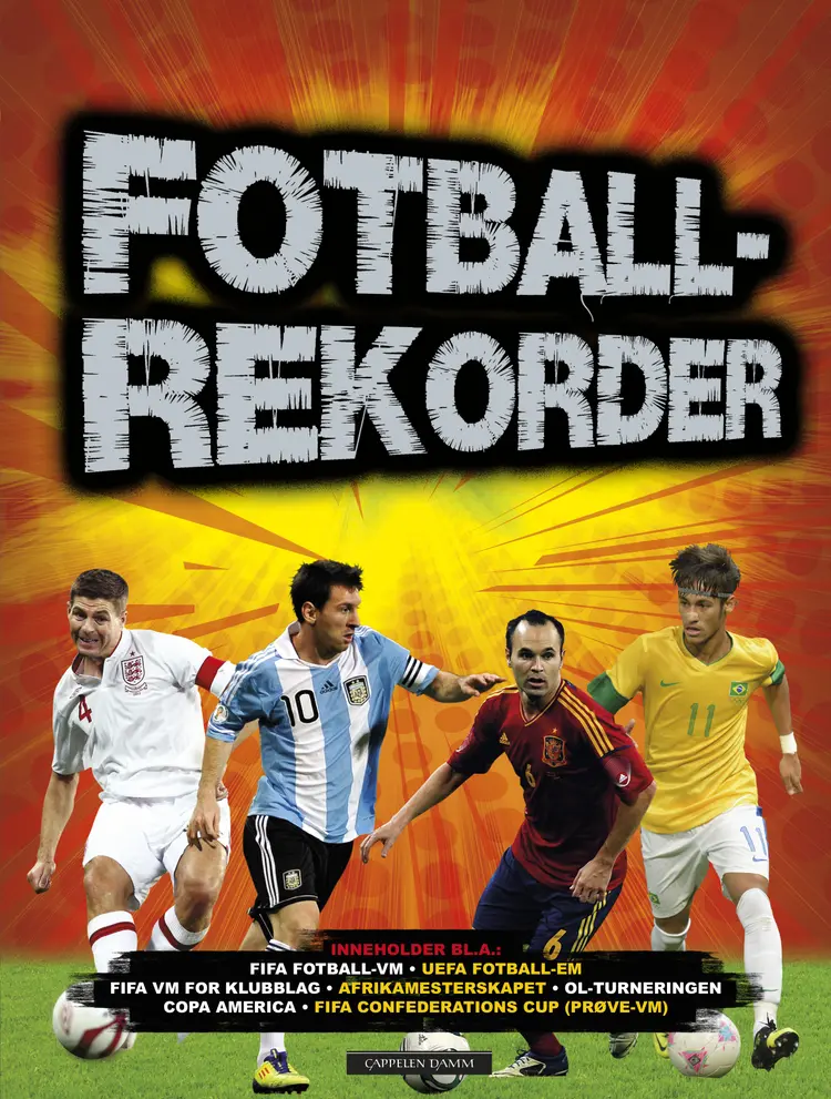 Omslag Fotballrekorder (Innbundet)