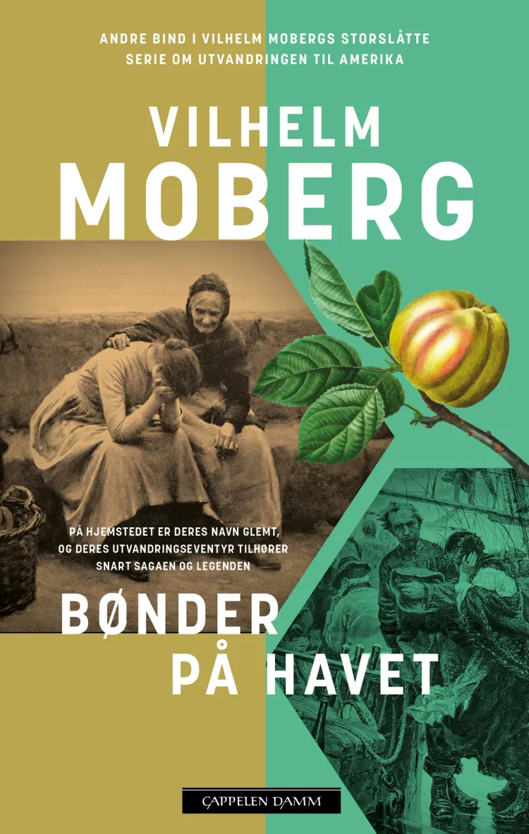 Omslag Bønder på havet av Vilhelm Moberg (Ebok)