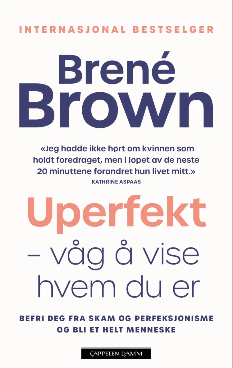 Omslag Uperfekt av Brené Brown (Ebok)