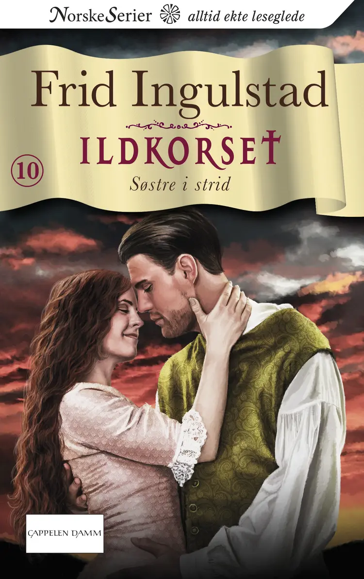 Omslag Søstre i strid av Frid Ingulstad (Ebok)