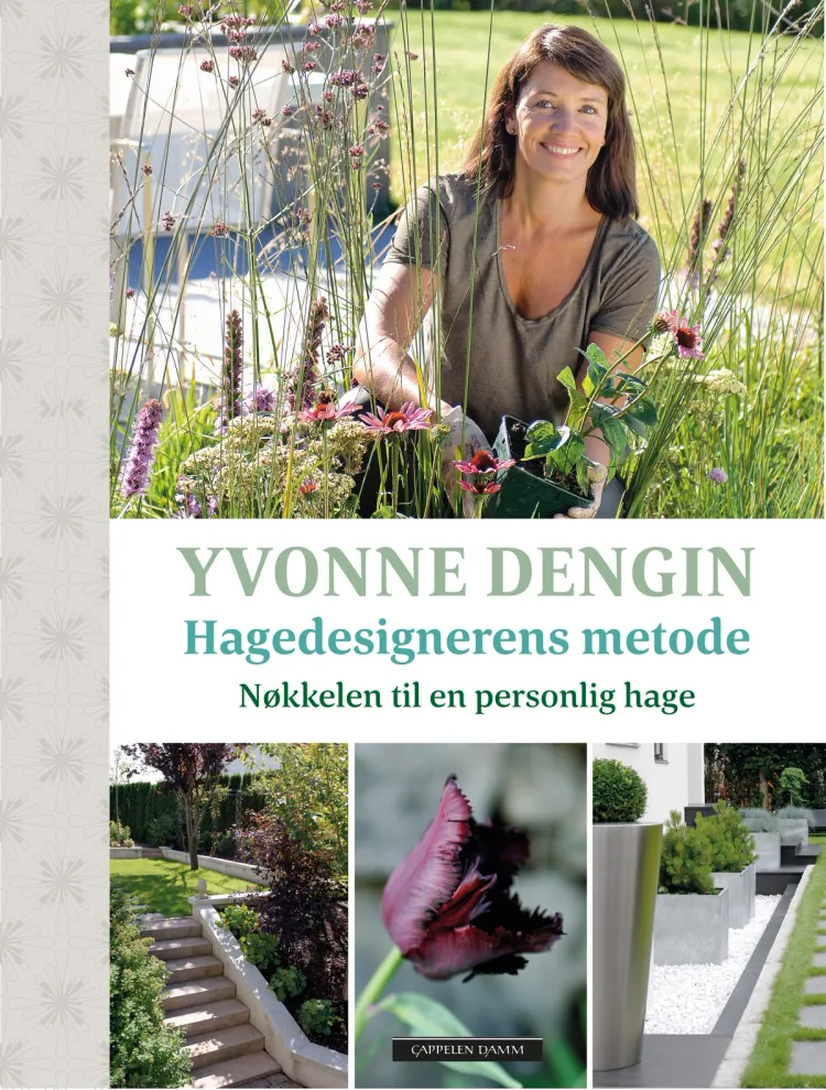 Omslag Hagedesignerens metode av Yvonne Dengin (Innbundet)