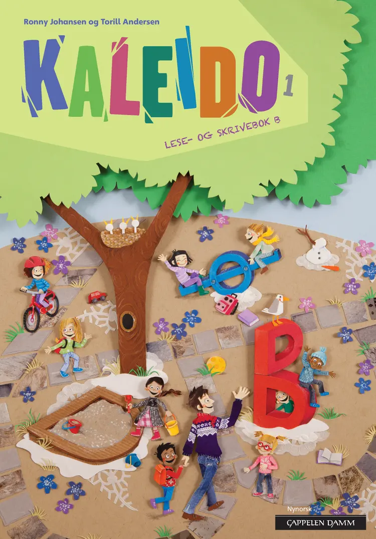 Omslag Kaleido 1 Lese- og skrivebok B av Torill Andersen og Ronny Johansen (Heftet)