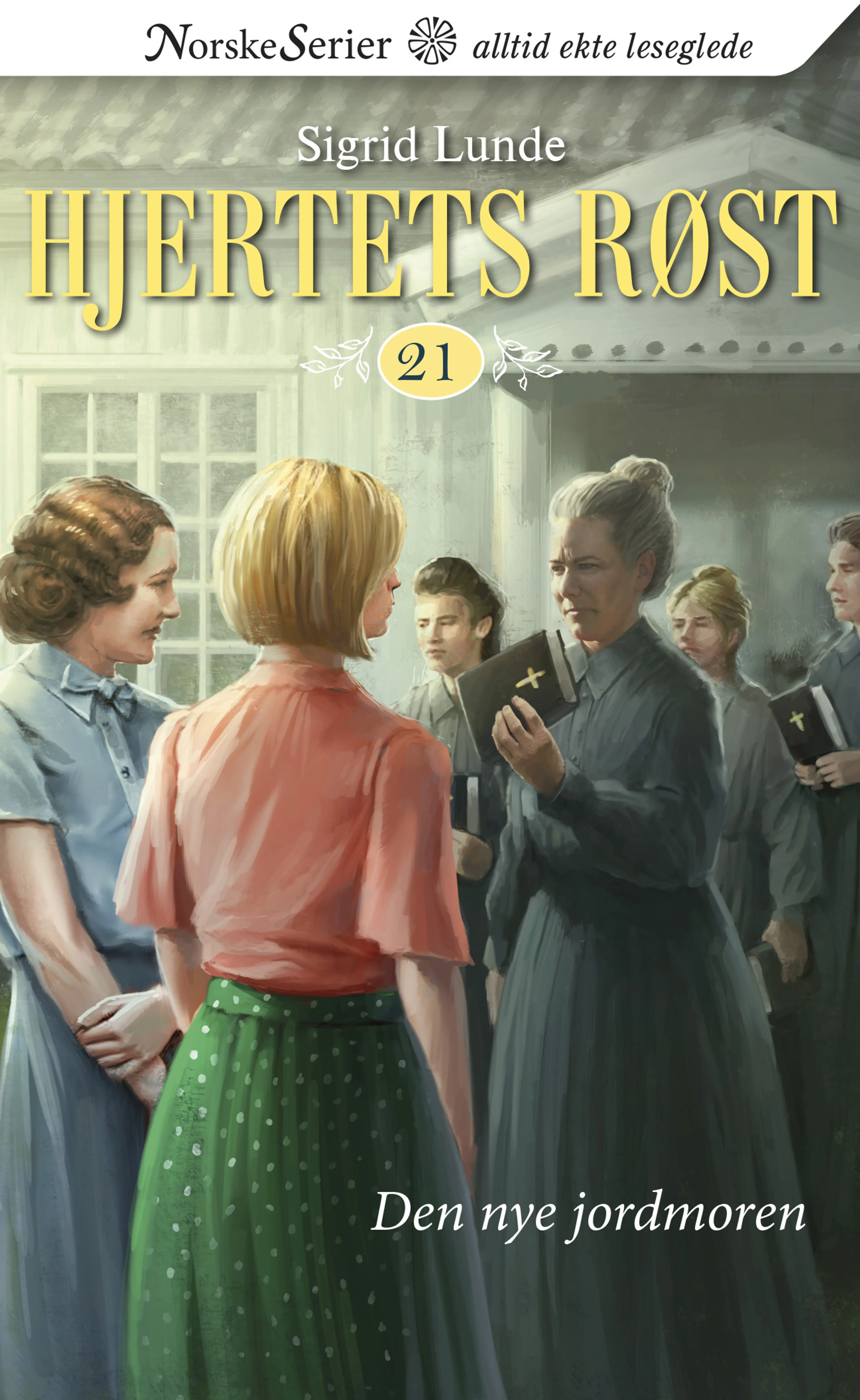 Omslag Den nye jordmoren av Sigrid Lunde (Ebok)