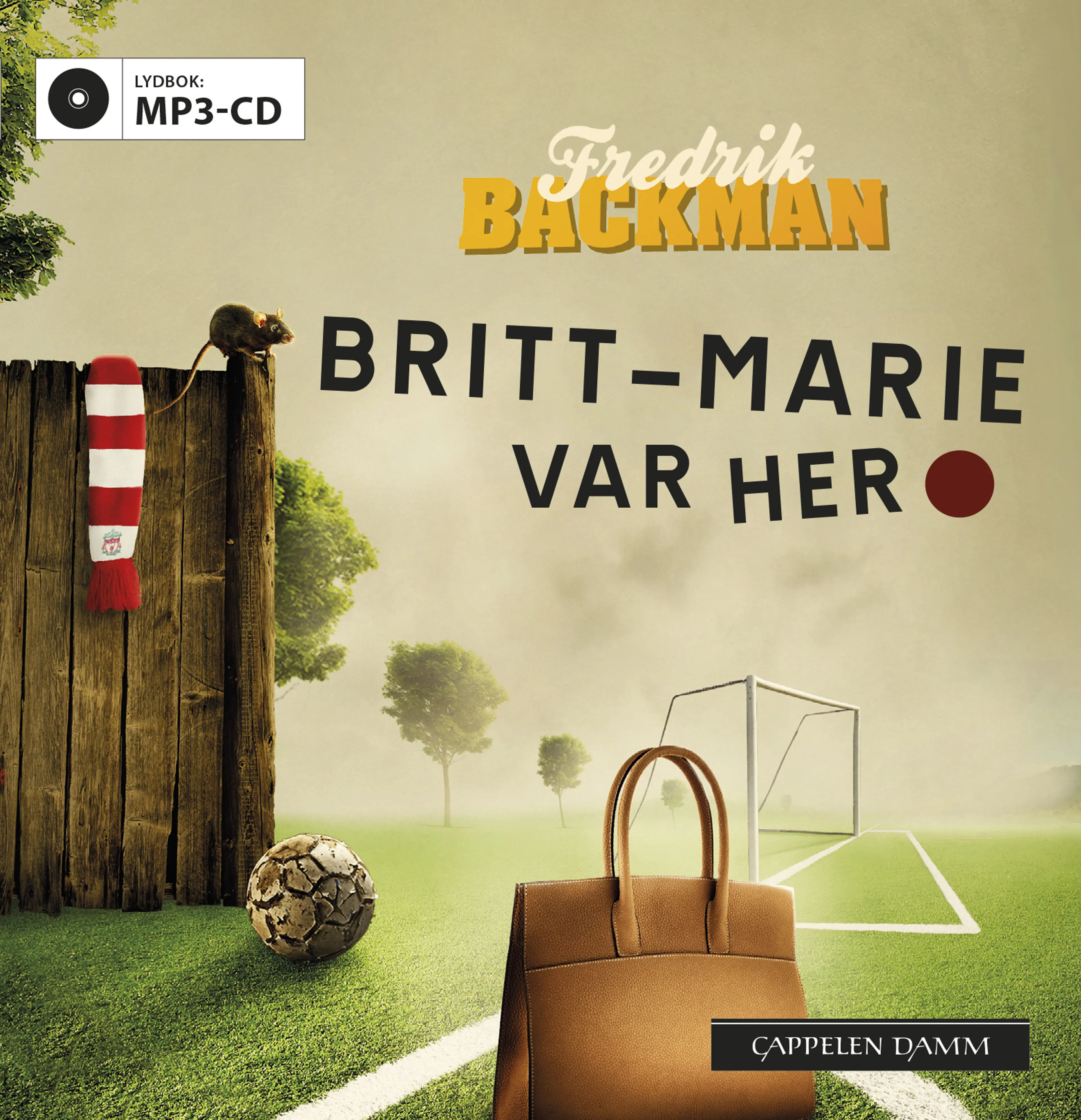 Omslag Britt-Marie var her av Fredrik Backman (CD)