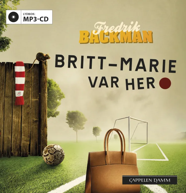 Omslag Britt-Marie var her av Fredrik Backman (CD)