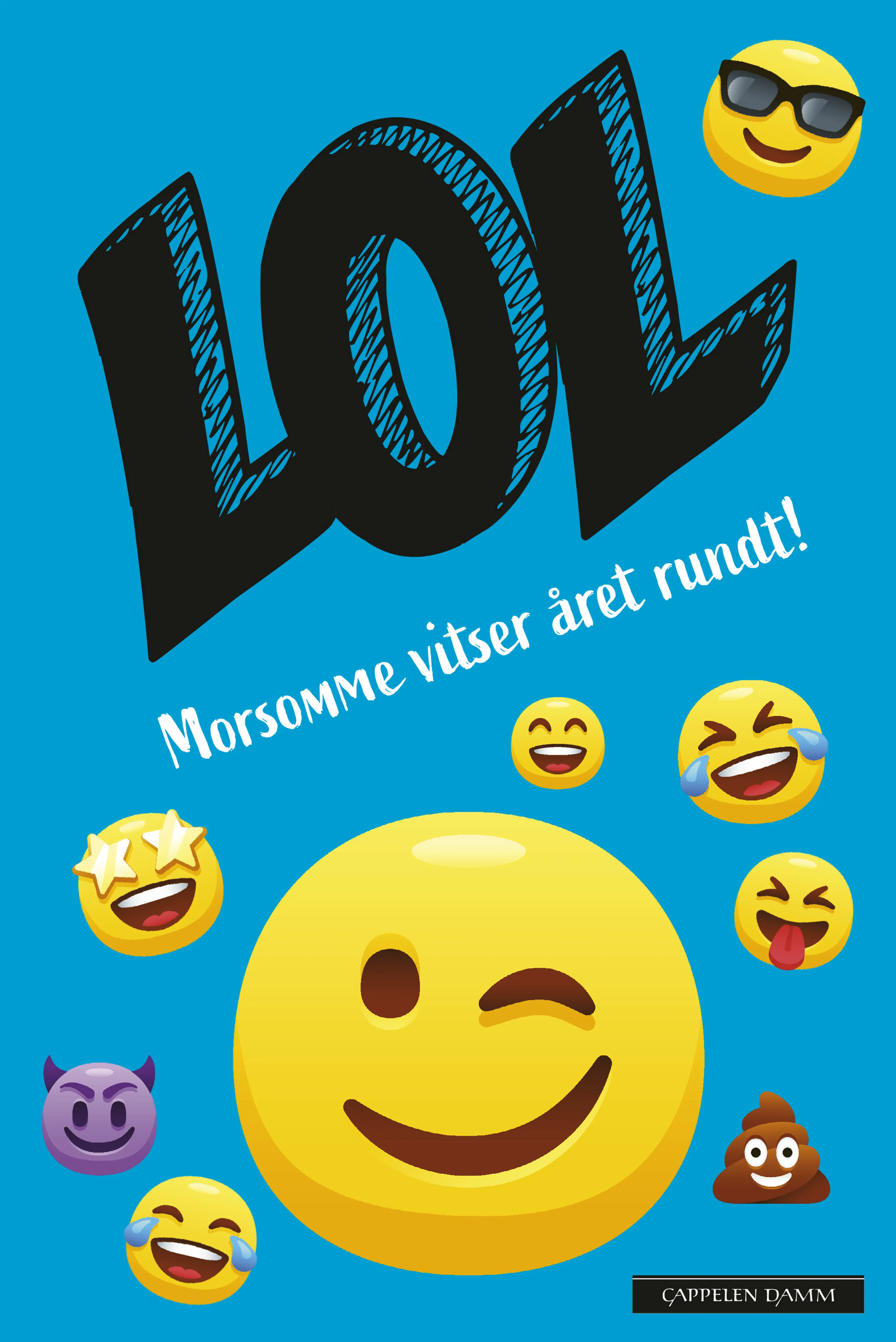 Omslag LOL - morsomme vitser året rundt (Heftet)