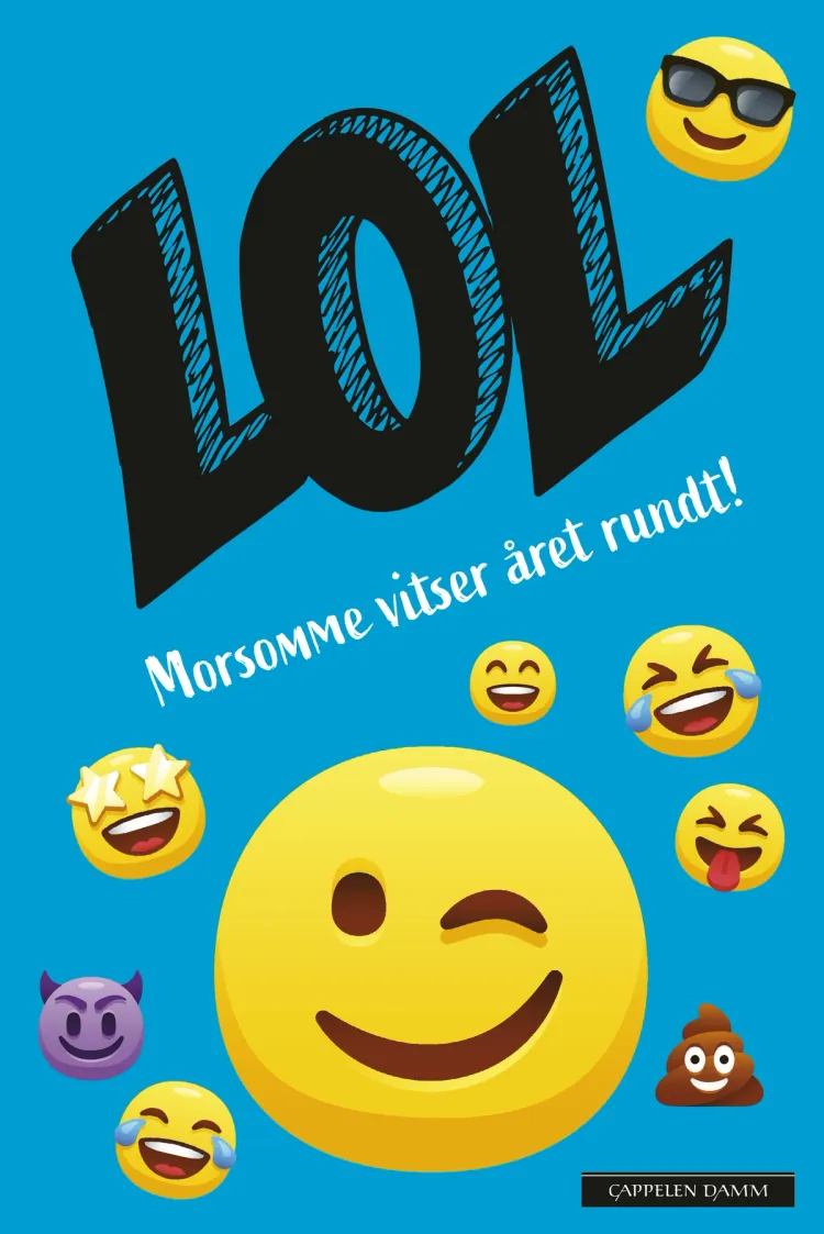 Omslag LOL - morsomme vitser året rundt (Heftet)