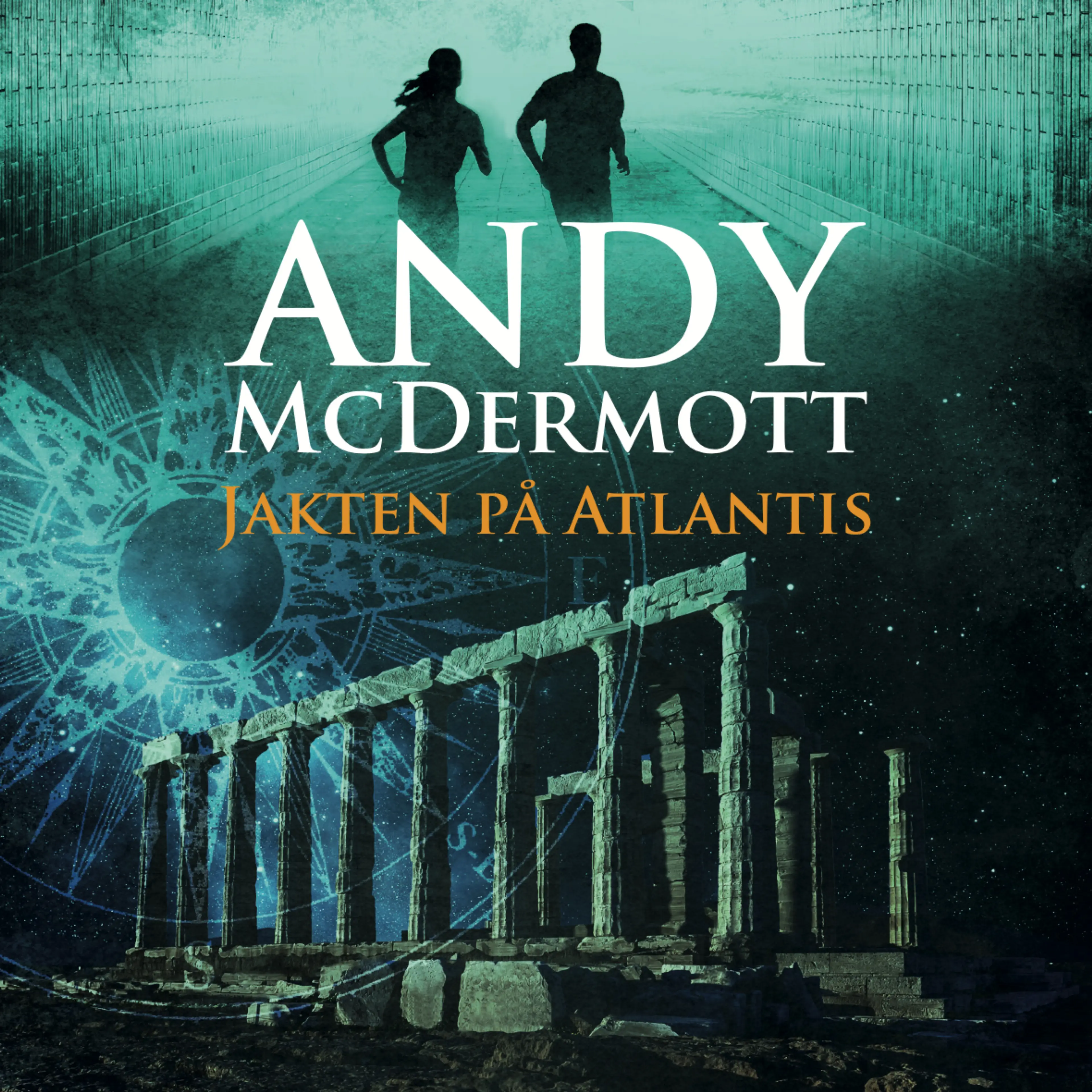 Omslag Jakten på Atlantis av Andy McDermott (Lydbok)