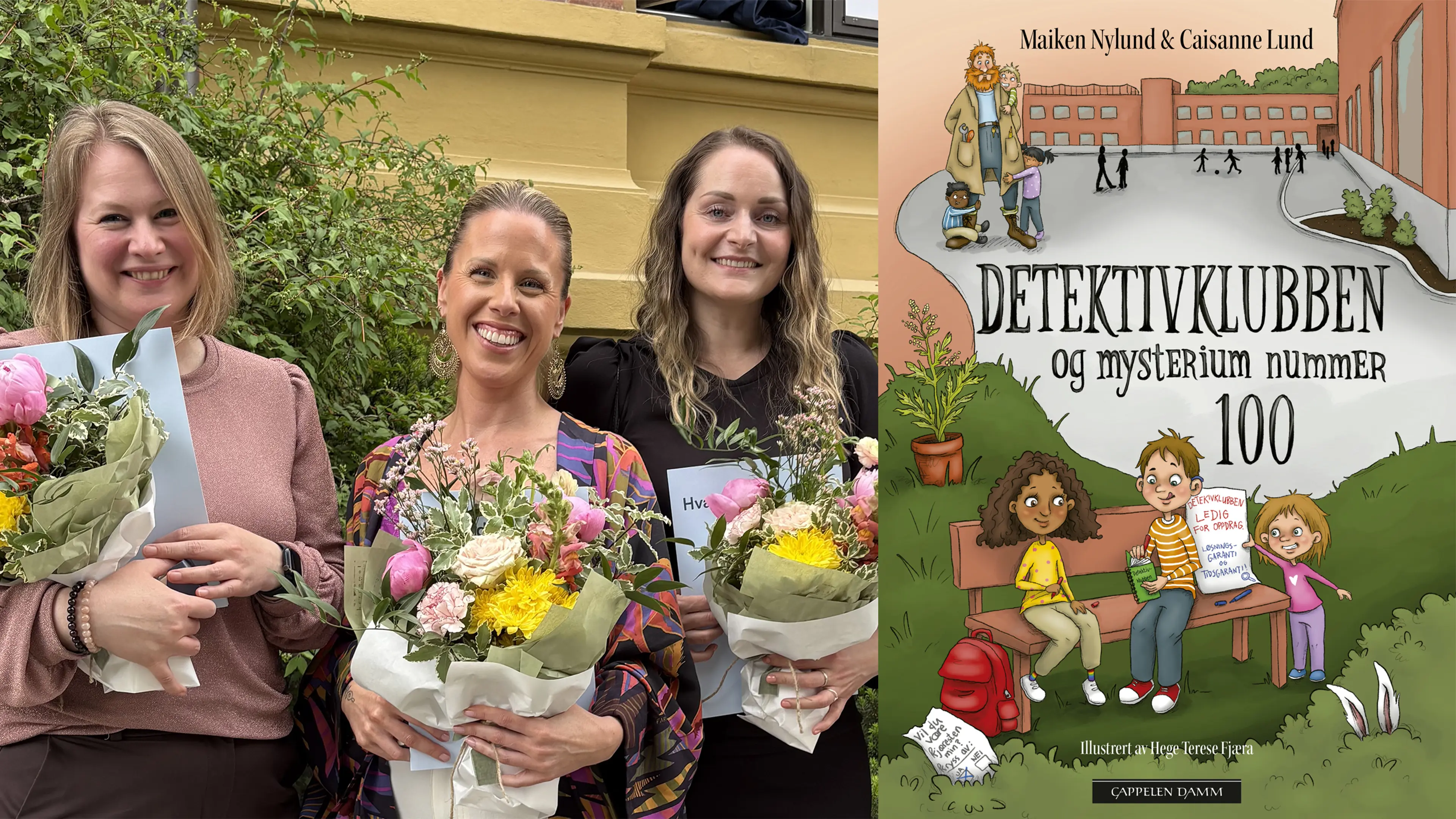Maiken Nylund, Hege Terese Fjæra og Caisanne Lund og er tildelt Ordknappen 2026