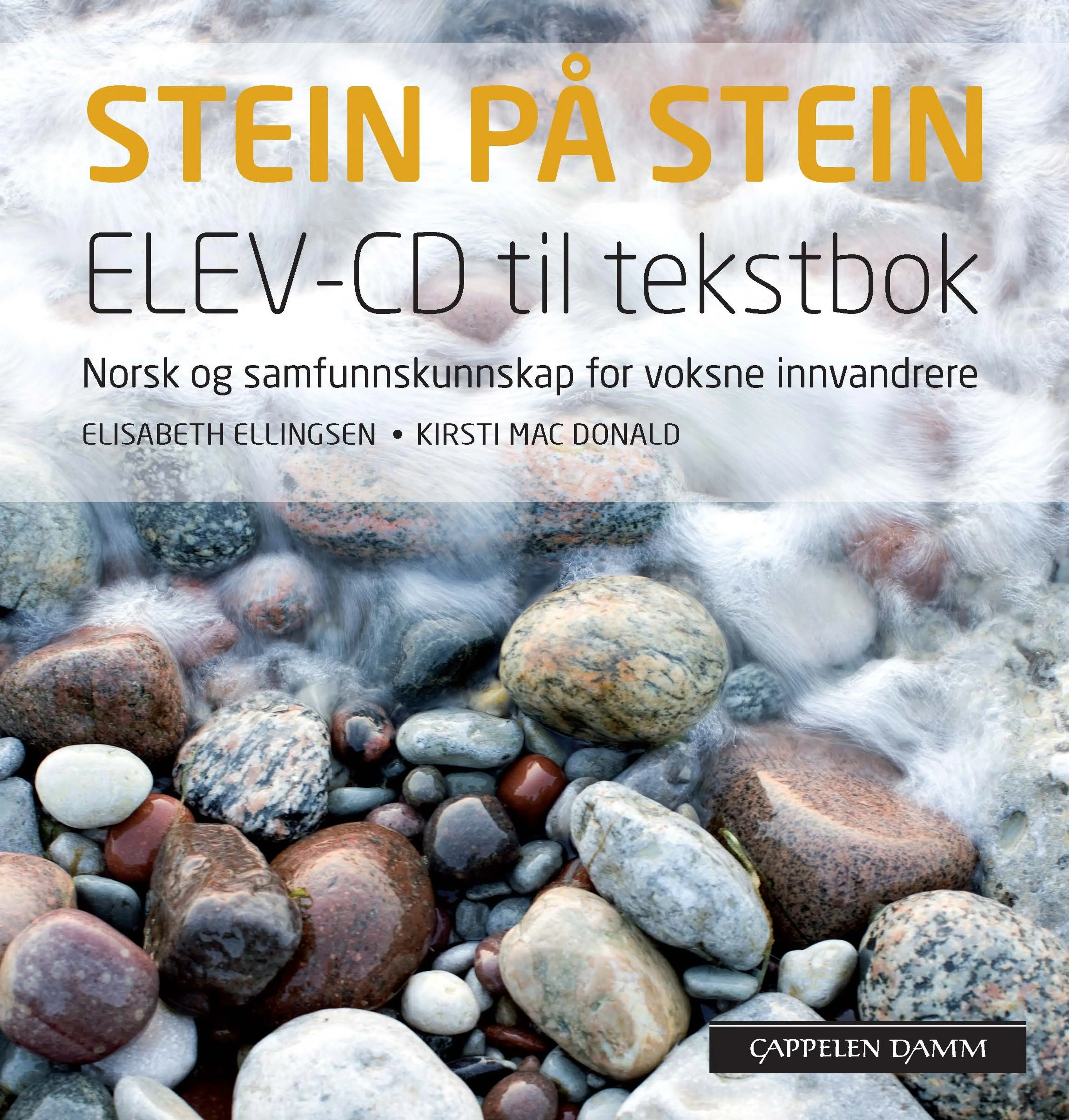 Omslag Stein på stein Elev-cd (2014) av Elisabeth Ellingsen og Kirsti Mac Donald (Eske)