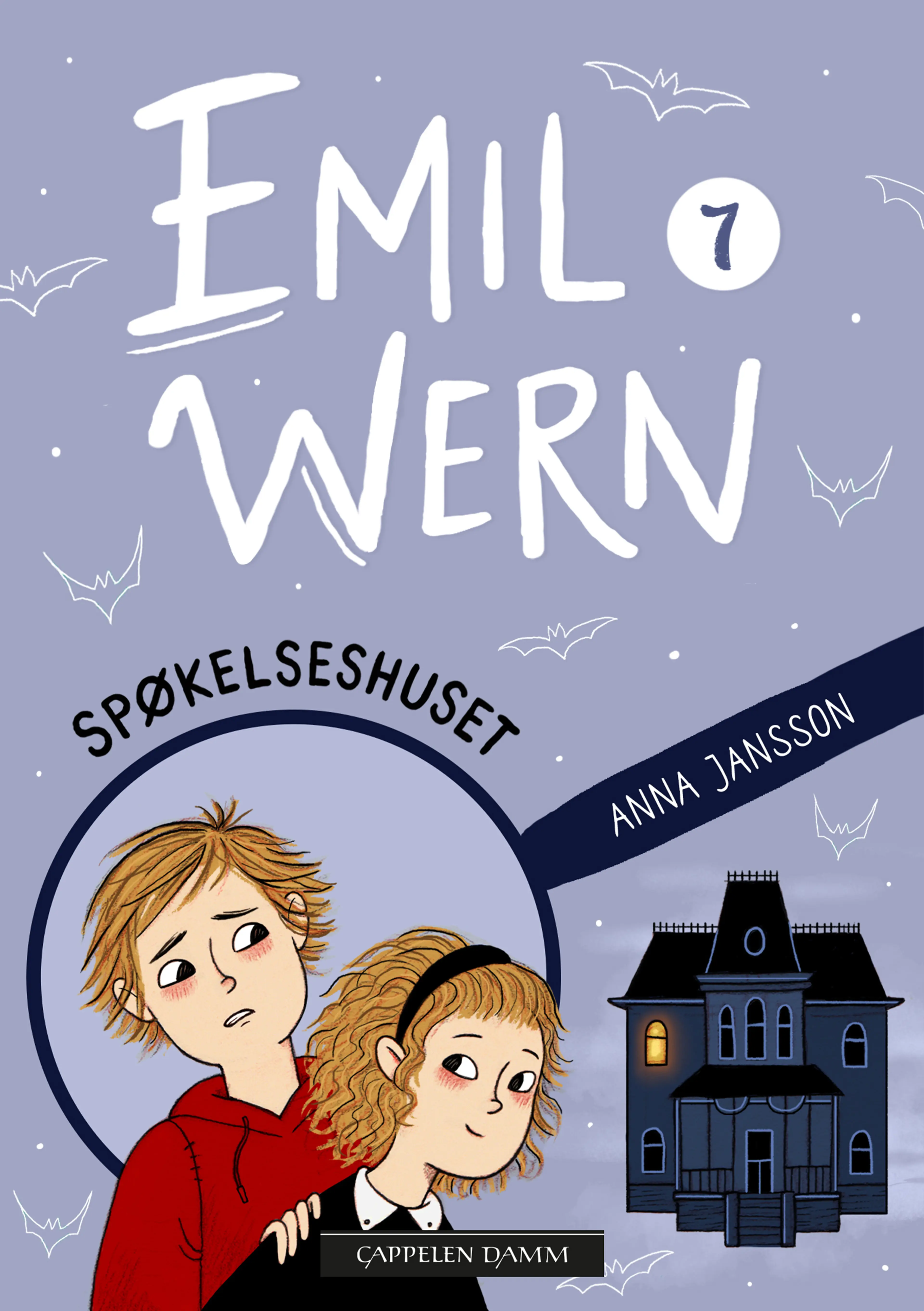 Omslag Emil Wern: Spøkelseshuset av Anna Jansson (Ebok)