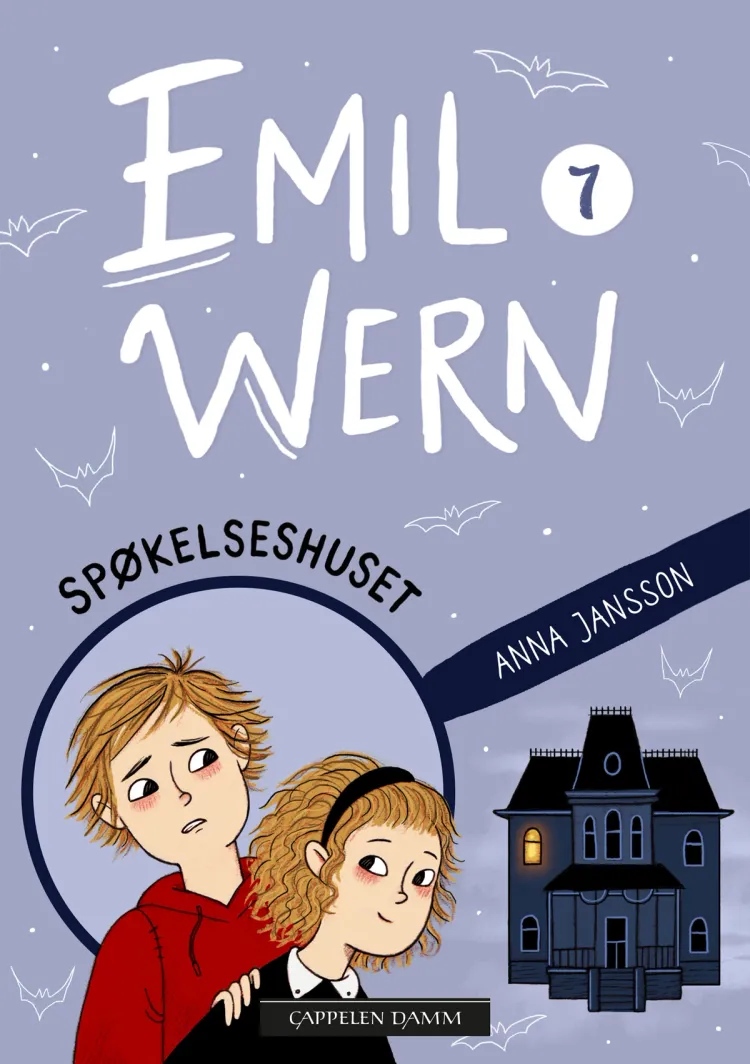 Omslag Emil Wern: Spøkelseshuset av Anna Jansson (Ebok)