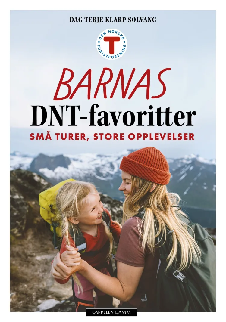 Omslag Barnas DNT-favoritter av Dag Terje Klarp Solvang (Innbundet)