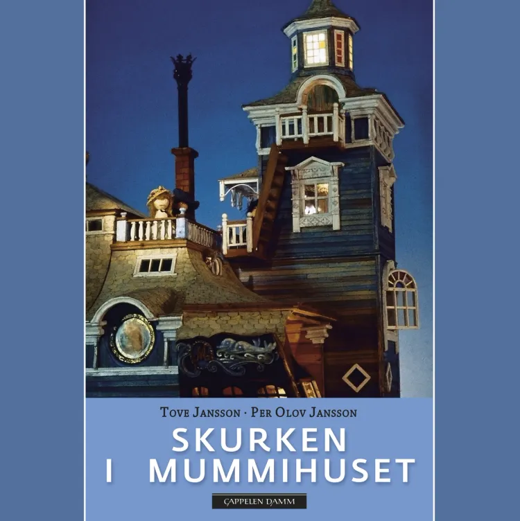 Omslag Skurken i Mummihuset av Tove Jansson (Innbundet)
