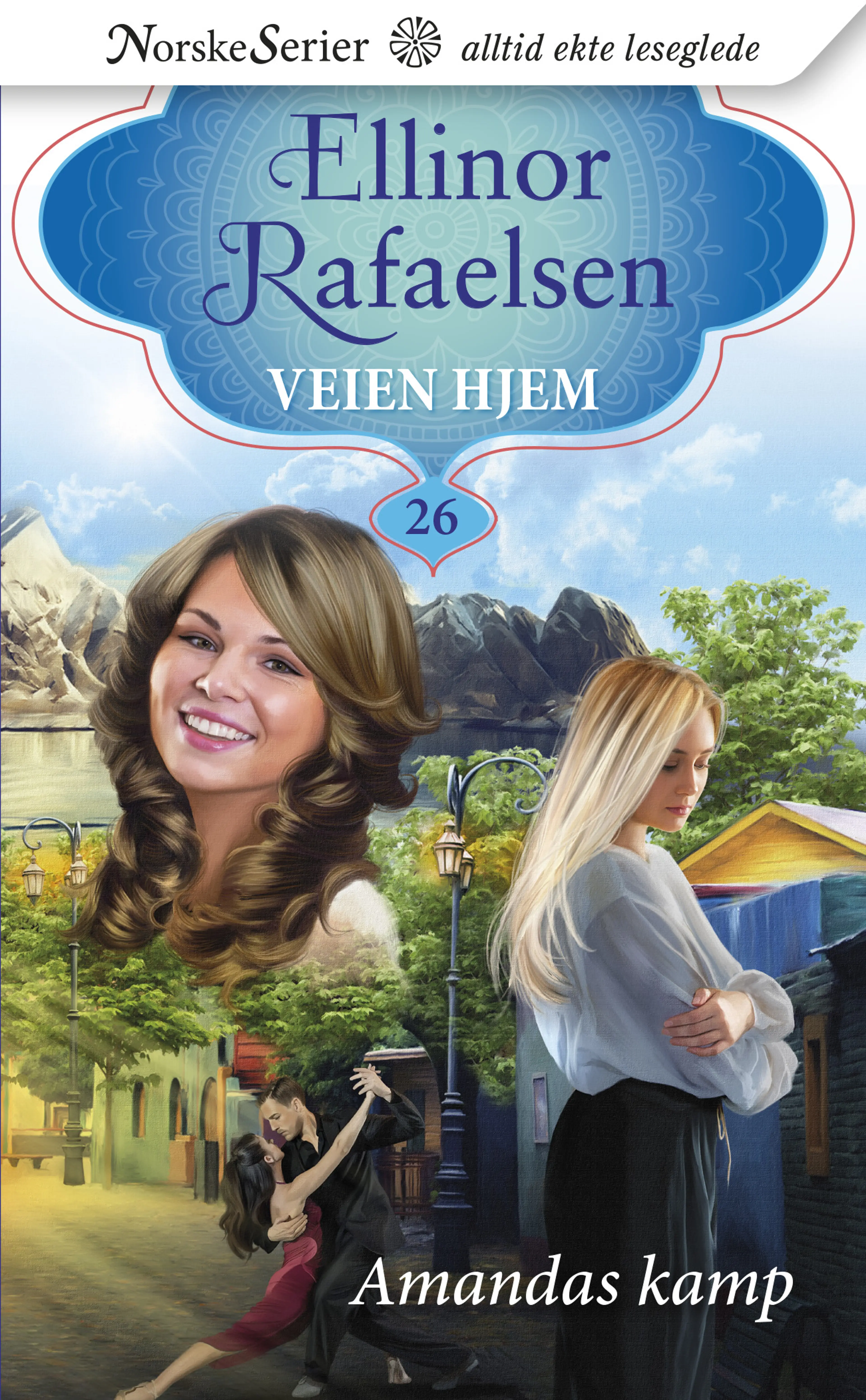 Omslag Amandas kamp av Ellinor Rafaelsen (Ebok)